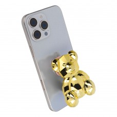 Suport de telefon cu banda adeziva BEAR Stand - Gold