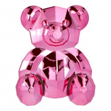 Suport de telefon cu banda adeziva BEAR Stand - Pink