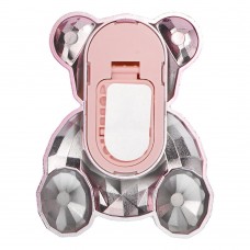 Suport de telefon cu banda adeziva BEAR Stand - Pink