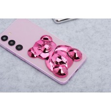 Suport de telefon cu banda adeziva BEAR Stand - Pink