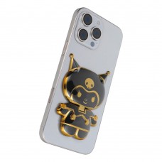 Suport de telefon cu banda adeziva DOLL  Stand - Black