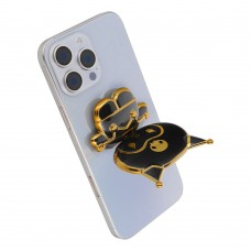 Suport de telefon cu banda adeziva DOLL  Stand - Black