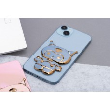 Suport de telefon cu banda adeziva DOLL Stand - Blue