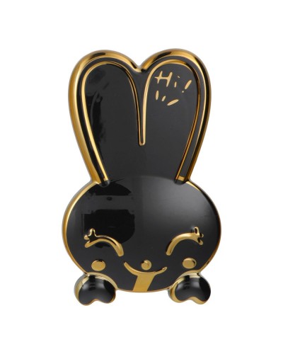 Suport de telefon cu banda adeziva RABBIT Stand - Black