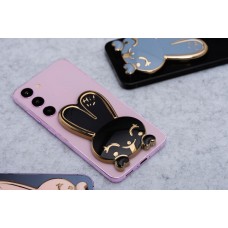 Suport de telefon cu banda adeziva RABBIT Stand - Black