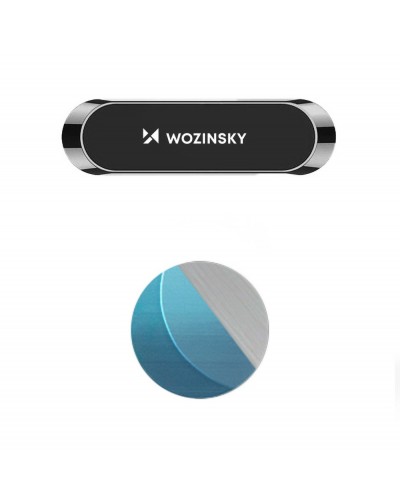 Suport Telefon Wozinsky WMH-01 Magnetic Holder cu banda adeziva - Negru 