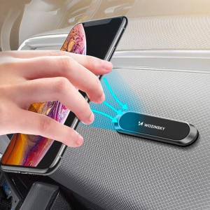 Suport Telefon Wozinsky WMH-01 Magnetic Holder cu banda adeziva - Negru