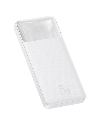 Baterie Externa BASEUS Bipow Digital Display Power Bank 10000mAh 15W - Alb