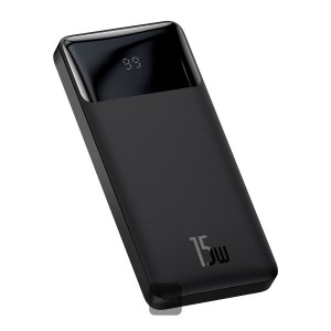 Baterie Externa BASEUS Bipow Digital Display Power Bank 10000mAh 15W - Negru