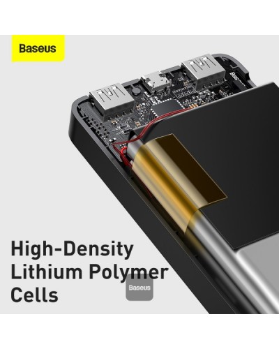 Baterie Externa BASEUS Bipow Digital Display Power Bank 10000mAh 15W - Negru