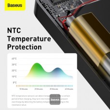 Baterie Externa BASEUS Bipow Digital Display Power Bank 10000mAh 15W - Negru
