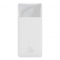 Baterie Externa BASEUS Bipow Digital Display Power Bank 10000mAh 20W - Alb