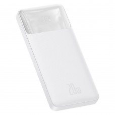 Baterie Externa BASEUS Bipow Digital Display Power Bank 10000mAh 20W - Alb