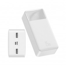 Baterie Externa BASEUS Bipow Digital Display Power Bank 30000mAh 15W - Alb
