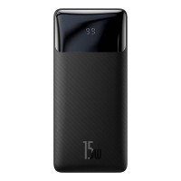 Baterie Externa BASEUS Bipow Digital Display Power Bank 30000mAh 15W - Negru