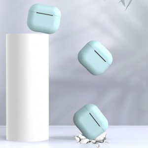 Husă AirPods Pro din Silicon TPU Anti-Șoc, Compatibilă Încărcare Wireless - Alb