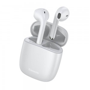Casca Bluetooth BASEUS Encok True Wireless W04 - Alb