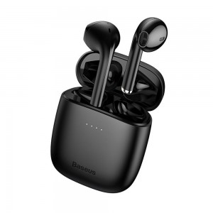 Casca Bluetooth BASEUS Encok True Wireless W04 - Negru