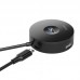HUB USB-C Baseus Airjoy Round Box 4 Porturi | USB3.0 + 3x USB2.0 Negru