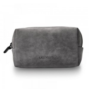 Geanta universala UGREEN LP285 SSD/HDD si accesorii IT / GSM, PU Leather - Gri