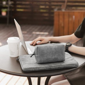 Geanta universala UGREEN LP285 SSD/HDD si accesorii IT / GSM, PU Leather - Gri