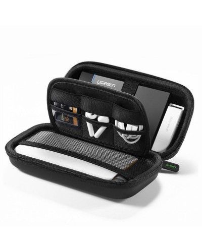 Husa universala UGREEN LP128 SSD/HDD si accesorii GSM, marime M - Negru