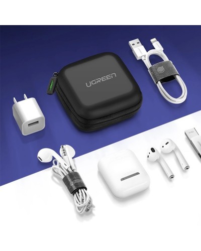 Husa universala UGREEN LP128 Casti Audio si accesorii GSM, marime S - Negru