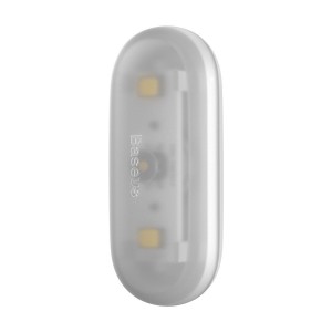 Set Lampa LED BASEUS, Interior Auto, Tip Capsula - Alb