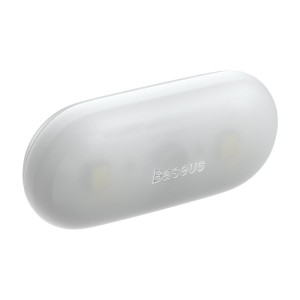 Set Lampa LED BASEUS, Interior Auto, Tip Capsula - Alb