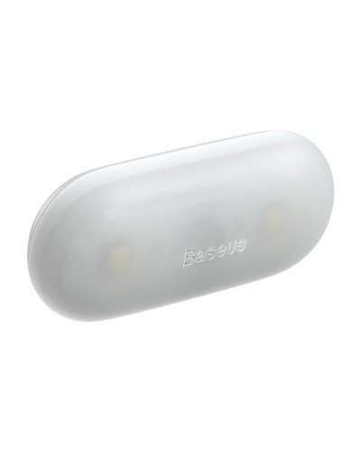 Set Lampa LED BASEUS, Interior Auto, Tip Capsula - Alb