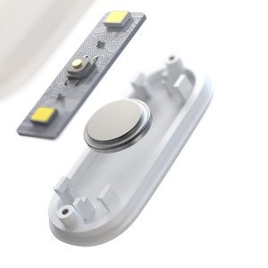 Set Lampa LED BASEUS, Interior Auto, Tip Capsula - Alb