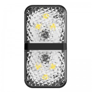 Set Senzor LED Avertizare Usa Deschisa Baseus - Negru