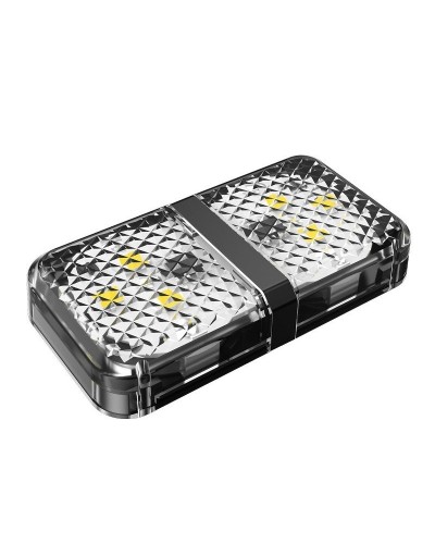 Set Senzor LED Avertizare Usa Deschisa Baseus - Negru Set Senzor LED Avertizare Usa Deschisa Baseus - Negru