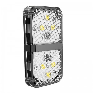 Set Senzor LED Avertizare Usa Deschisa Baseus - Negru