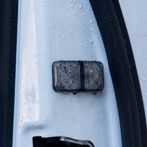 Set Senzor LED Avertizare Usa Deschisa Baseus - Negru