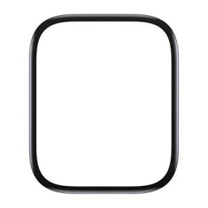 Folie Sticlă Apple Watch 45mm (Series 7/8/9) Baseus Curved-Screen Crystal, Acoperire Completă 3D - Negru