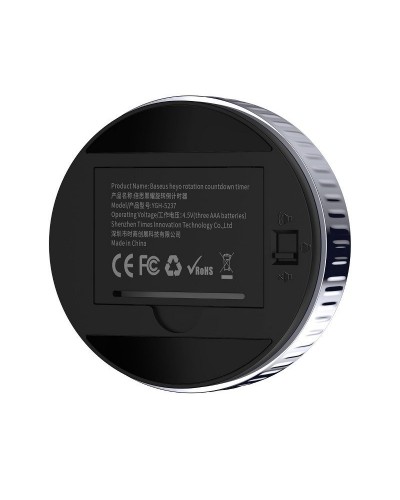 Cronometru Digital Baseus Heyo Rotation Countdown Timer - Negru Cronometru Digital Baseus Heyo Rotation Countdown Timer - Negru