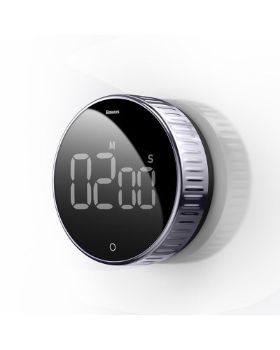 Cronometru Digital Baseus Heyo Rotation Countdown Timer - Negru Cronometru Digital Baseus Heyo Rotation Countdown Timer - Negru