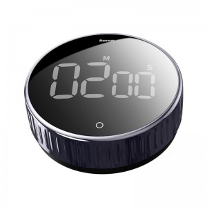Cronometru Digital Baseus Heyo Rotation Countdown Timer - Negru