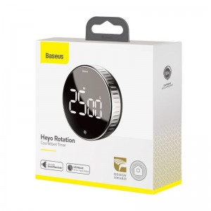 Cronometru Digital Baseus Heyo Rotation Countdown Timer - Negru