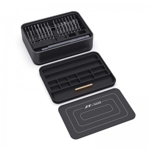Set Surubelnita Electronice JIMI Home FM-1, 38 piese, TPE(otel) 145x106x48mm - Gri
