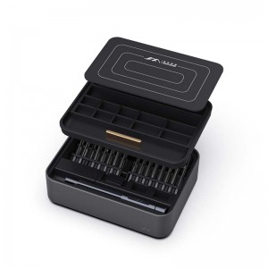 Set Surubelnita Electronice JIMI Home FM-1, 38 piese, TPE(otel) 145x106x48mm - Gri