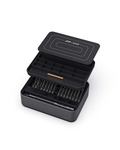 Set Surubelnita Electronice JIMI Home FM-1, 38 piese, TPE(otel) 145x106x48mm - Gri