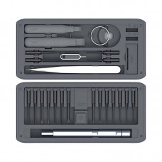 Set Surubelnita Electronice JIMI Home JM-GNT26, 26 piese, Otel S2, 166 x 77 x 26 mm - Gri