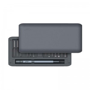 Set Surubelnita Electronice JIMI Home JM-GNT26, 26 piese, Otel S2, 166 x 77 x 26 mm - Gri