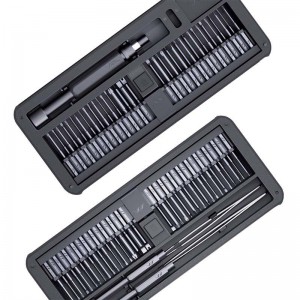 Set Surubelnita de Precizie JIMI Home JM-GNT80, 80 piese - Gri