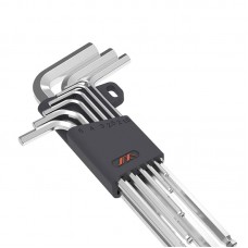 Set chei hexagonale JIMI Home, Inox, 1.5-10 mm, 9 buc, Argintiu