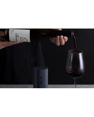 Deschizator Electric HOTO Electric Wine Opener QWKPQ001, 15W, baterii AA - Negru