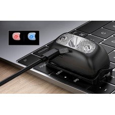 Lanterna Frontala LED SUPERFIRE HL05-E, 2W, 120lm, IP44, 800 mAh - Negru