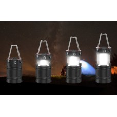 Lampa LED Camping Superfire T56, 5W, 220lm, ABS, 4 moduri - Negru